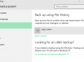 Setting up File History for Backing up Files in Windows 10