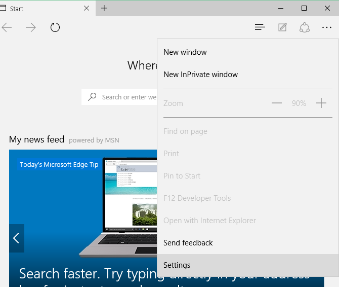 Clear Browsing Data Microsoft Edge Windows 10